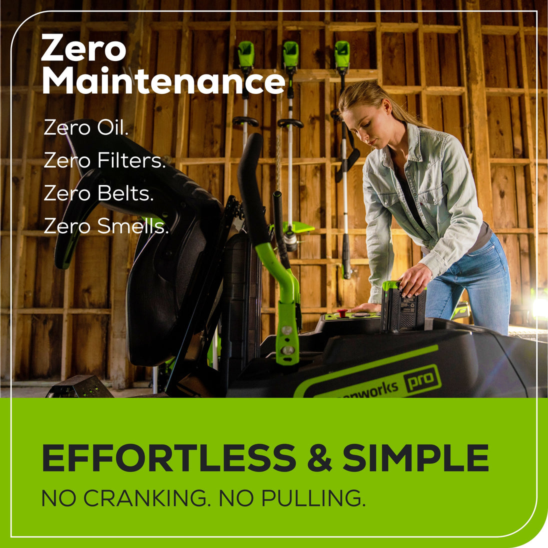 60V 42" Cordless Battery CrossoverZ Zero Turn Lawn Mower + Bagger, (6) 8.0 Ah Batteries and (3) Dual-Port Turbo Chargers greenworkstools