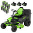 60V 42" Cordless Battery CrossoverT Riding Lawn Mower + Bagger, (6) 8.0 Ah Batteries and (3) Dual-Port Turbo Chargers greenworkstools