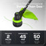 60V Cordless Battery 3PC Handheld Combo Kit, String Trimmer, Blower and Hedge Trimmer, (1) 2.5 Ah Battery and Charger greenworkstools