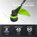 60V Cordless Battery 3PC Handheld Combo Kit, String Trimmer, Blower and Hedge Trimmer, (1) 2.5 Ah Battery and Charger greenworkstools