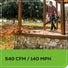 60V 13" Cordless Battery String Trimmer & 540 CFM Leaf Blower Combo Kit w/ 4.0Ah Battery & Charger greenworkstools
