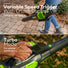 60V 25" Cordless Battery Self-Propelled Mower Combo Kit, Blower: (2) 4.0 Ah Batteries and Dual-Port Charger greenworkstools