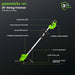 40V 15" Cordless Battery String Trimmer/Blower Combo Kit: 2.5 Ah Battery and Charger greenworkstools