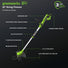 24V 12" Cordless Battery String Trimmer and 320 CFM Blower Combo Kit: 2.0 Ah Battery and Charger greenworkstools