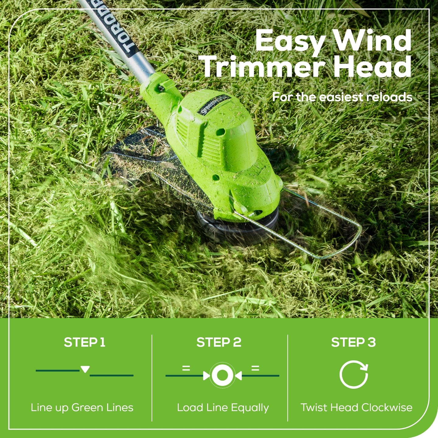 40V 15" Cordless Battery String Trimmer/Blower Combo Kit: 2.5 Ah Battery and Charger greenworkstools