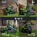 60V 30" CrossoverT Riding Lawn Tractor 3PC Combo Kit, Two 8.0 Ah Batteries, Two 4.0 Ah Batteries, One 2.5 Ah Battery and Two Chargers Greenworks