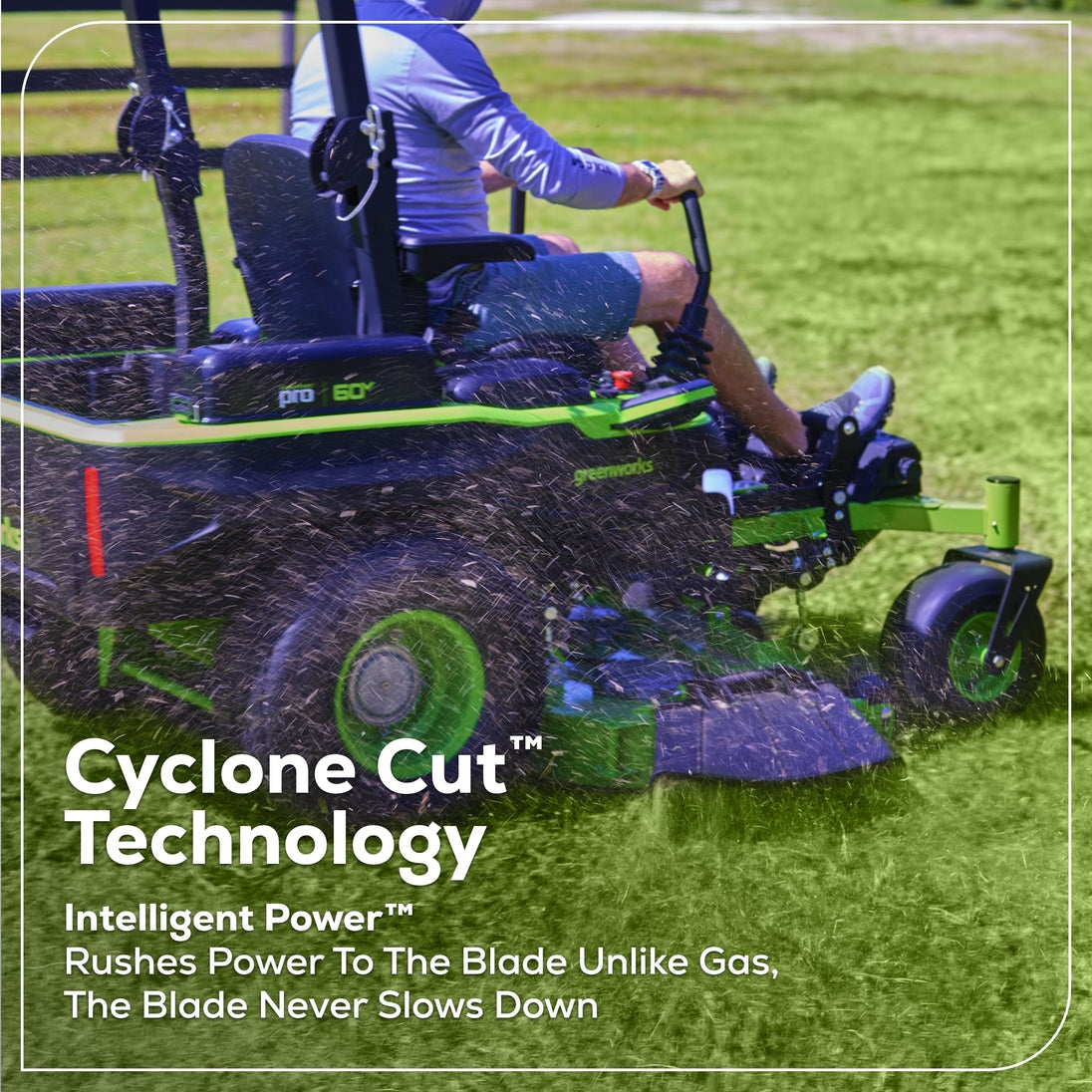 60V 54" MaximusZ Zero Turn Riding Mower 4PC Combo Kit with (2) 20.0 Ah: (2) 8.0 Ah: (2) 4.0 Ah and (1)2.5 Ah Batteries and (2) Charger Greenworks