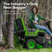 60V 30" CrossoverT Riding Lawn Tractor 3PC Combo Kit, Two 8.0 Ah Batteries, Two 4.0 Ah Batteries, One 2.5 Ah Battery and Two Chargers Greenworks