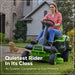 60V 30" CrossoverT Riding Lawn Tractor 3PC Combo Kit, Two 8.0 Ah Batteries, Two 4.0 Ah Batteries, One 2.5 Ah Battery and Two Chargers Greenworks