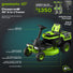 60V 30" CrossoverT Riding Lawn Tractor 3PC Combo Kit, Two 8.0 Ah Batteries, Two 4.0 Ah Batteries, One 2.5 Ah Battery and Two Chargers Greenworks