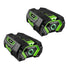 EGO Power+ BA2800T 5Ah Battery - 2 PACK EGO Power+