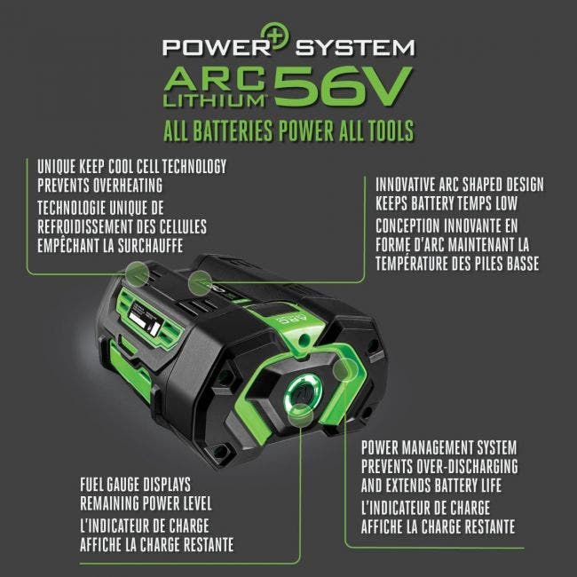 EGO Power+ BA2800T 5.0Ah Battery - 4 PACK EGO Power+