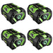 EGO Power+ BA3360T 6Ah Battery - 4 PACK EGO Power+