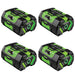 EGO Power+ BA4200T 7.5Ah Battery - 4 PACK EGO Power+