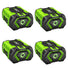 EGO Power+ BA4480T 8Ah Battery - 4 PACK EGO Power+