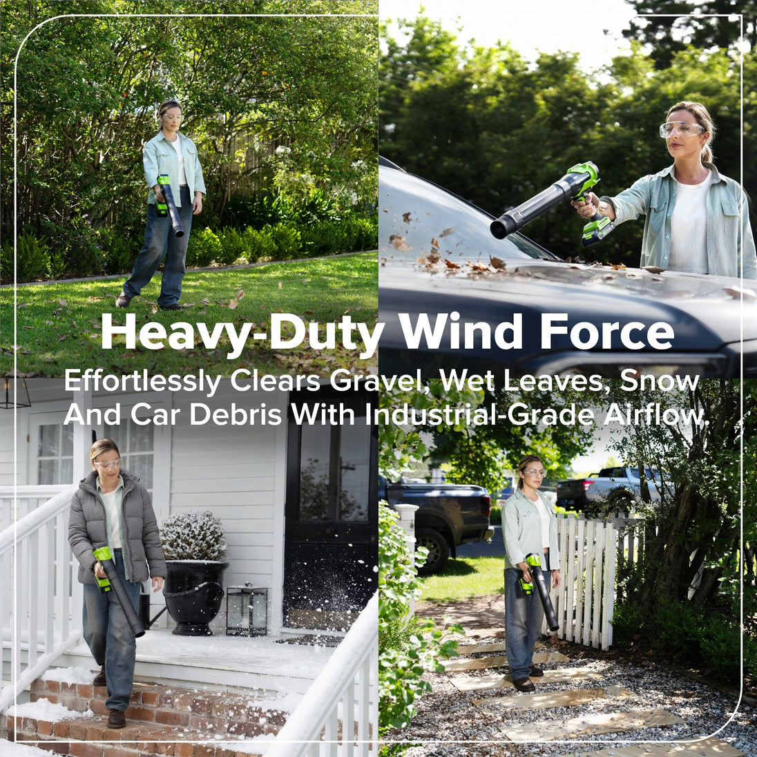 24V 270 CFM Cordless Battery Brushless Blower (Tool Only) greenworkstools