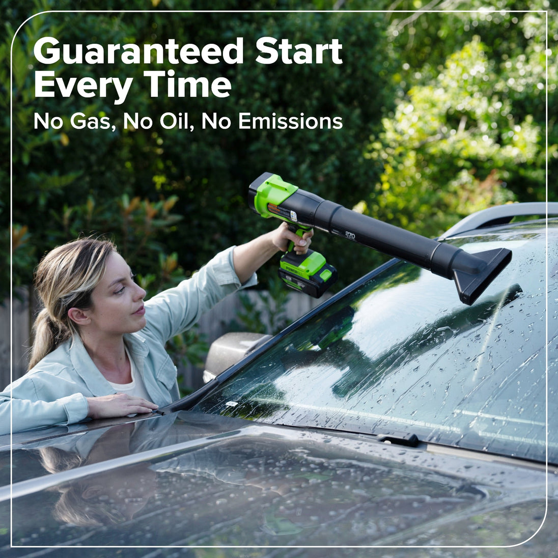 24V 270 CFM Cordless Battery Brushless Blower (Tool Only) greenworkstools