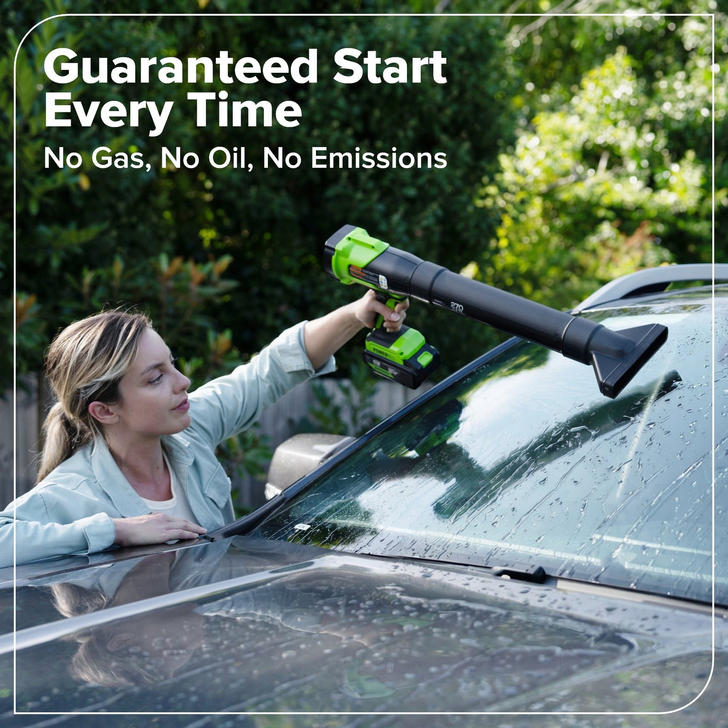 24V 270 CFM Cordless Battery Brushless Blower (Tool Only) greenworkstools