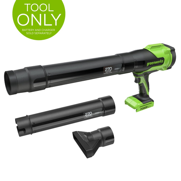 24V 270 CFM Cordless Battery Brushless Blower (Tool Only) greenworkstools