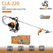 CLA220 heavy-duty gas grass trimmer detail view – 52cc 2-stroke professional lawn tool for large yards-minisawpro