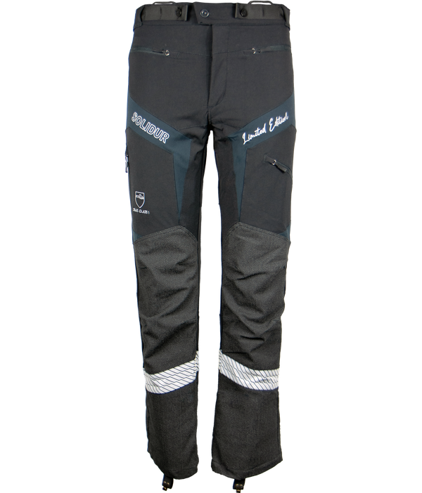 Solidur Limited Edition Black Climb Chainsaw Pants Solidur