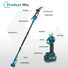 NewBeny Cordless 6" Chainsaw & 25mm Pruning Shears & 2m High Pole Combo Kit With 2 Batteries and Charger NEWBENY
