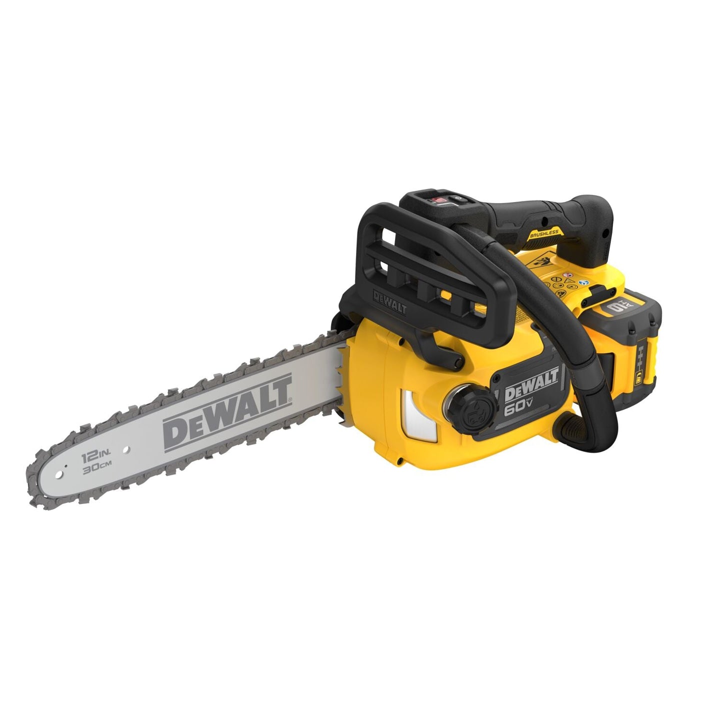 DEWALT DCCS673X1 FlexVOLT 60V MAX Compact 12-in. Top Handle Chainsaw 9.0Ah Kit DeWALT