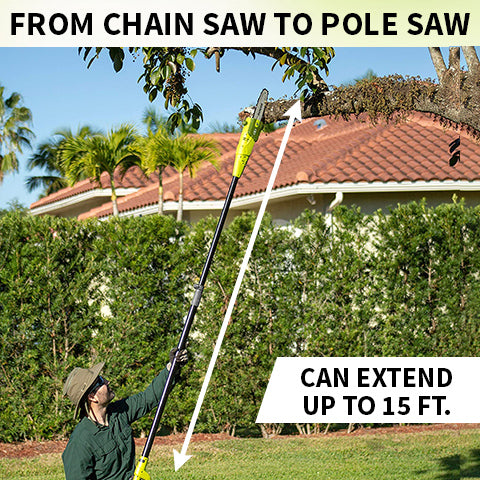 2-in-1 Electric Chain Saw & Pole Saw 2simpleagency