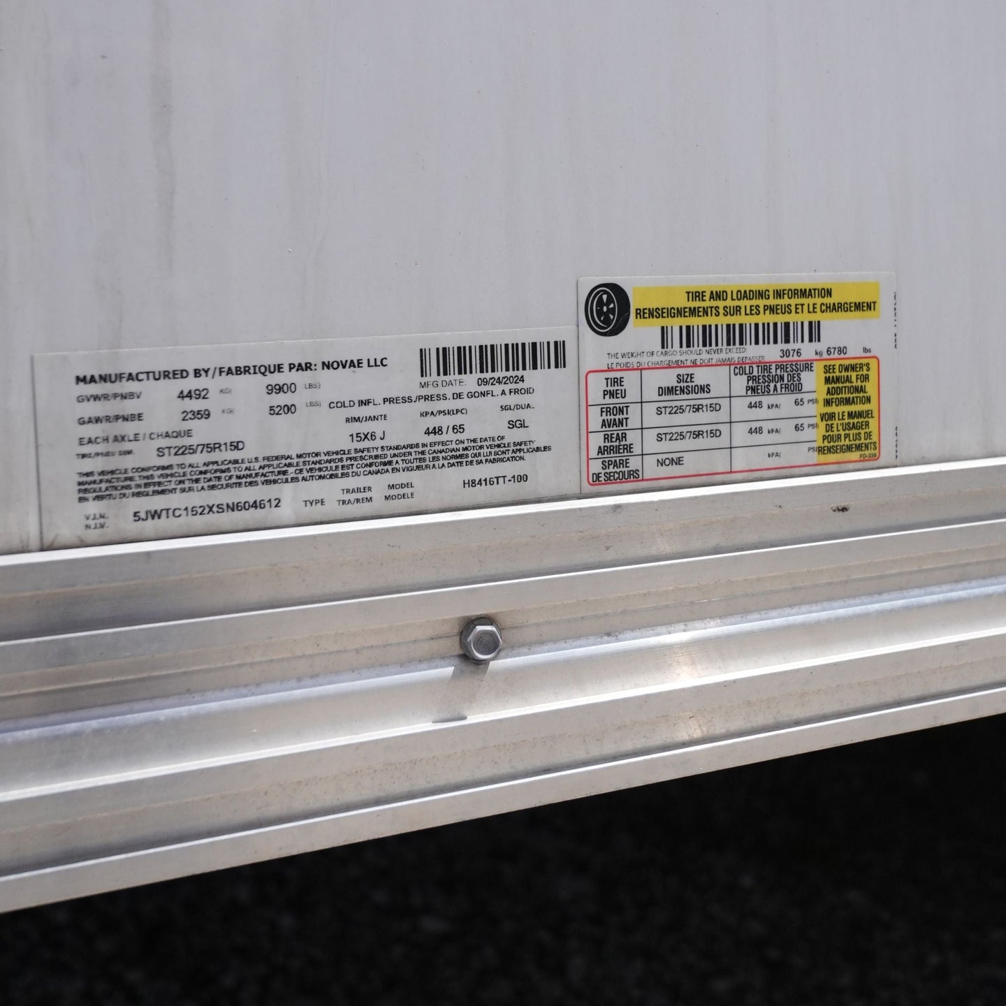 H&H Trailers H8416TT-100 16 ft. Topline Trailer H&H Trailers