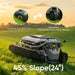 Mowrator S1 21" Leaf & Lawn 2WD 45% Slope (24°) Remote Control Mower MOWRATOR