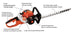 ECHO HC-155 21.2 cc Hedge Trimmer 24" Blades ECHO Equipment