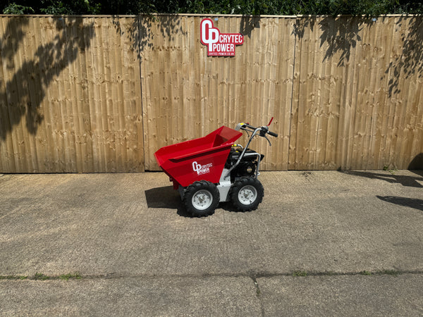 CRDT30-R | 4x4 | 300kg capacity | Petrol Power Barrow | Manual Tip Dumper Crytec