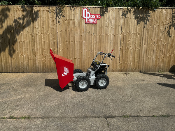 CRDT30-R | 4x4 | 300kg capacity | Petrol Power Barrow | Manual Tip Dumper Crytec