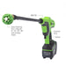 3000 PSI Pressure Washer, 24V 600-PSI Cordless Power Cleaner Combo Kit greenworkstools