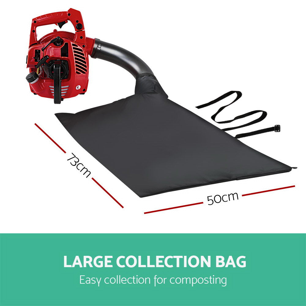 Giantz Petrol Leaf Blower Garden Vacuum Handheld Commercial Outdoor Tool 36CC Platinum Deals