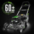 EGO Power+ LM2021-FC 21" 56-Volt Lithium-ion Cordless Lawn Mower with 5.0Ah Battery and 550W Rapid Charger - Reconditioned EGO Power+
