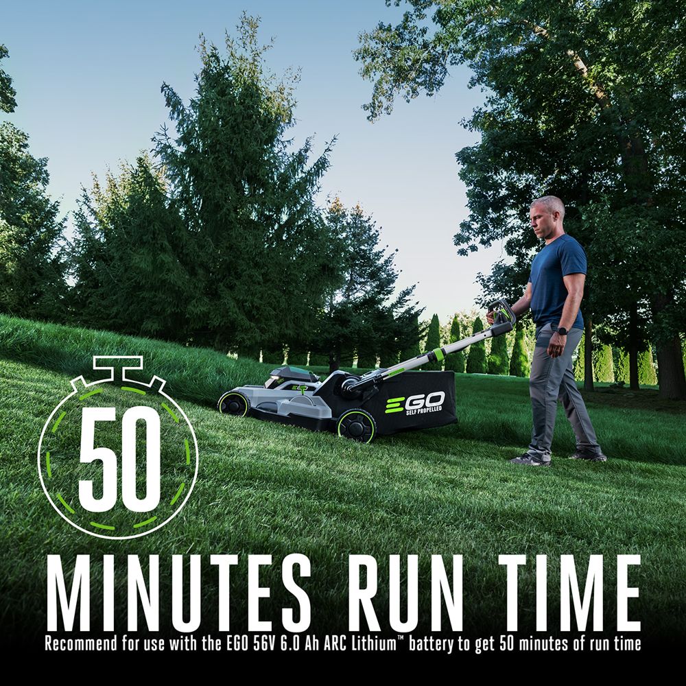 EGO Power+ LM2114SP 21" Self-Propelled Lawn Mower with 6.0Ah Battery and Charger EGO Power+