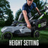 EGO Power+ LM2110SP 21" Self-Propelled Lawn Mower - Battery and Charger Not Included EGO Power+
