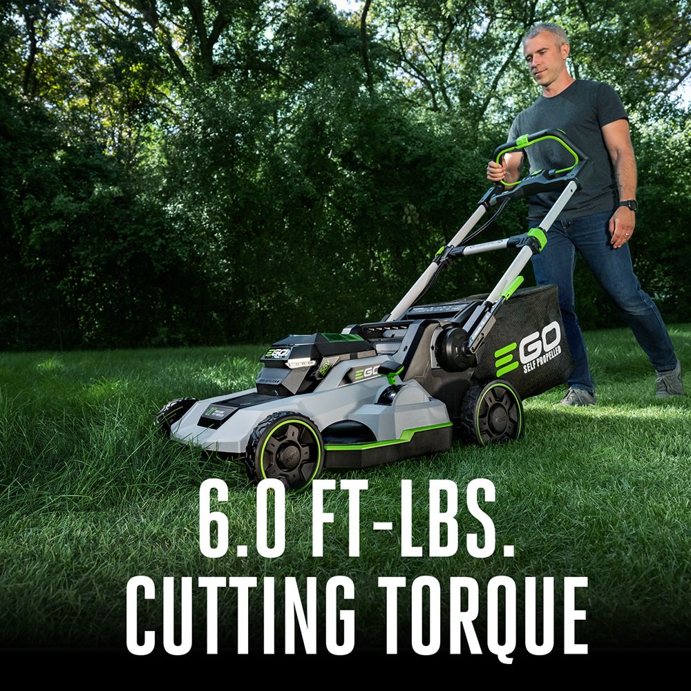 EGO Power+ LM2120SP-FC 21" Self-Propelled Lawn Mower with Touch Drive - Battery and Charger Not Included - Reconditioned EGO Power+