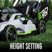 EGO Power+ LM2125SP 21" Self-Propelled Mower with Touch Drive™ with 7.5Ah Battery and Charger EGO Power+