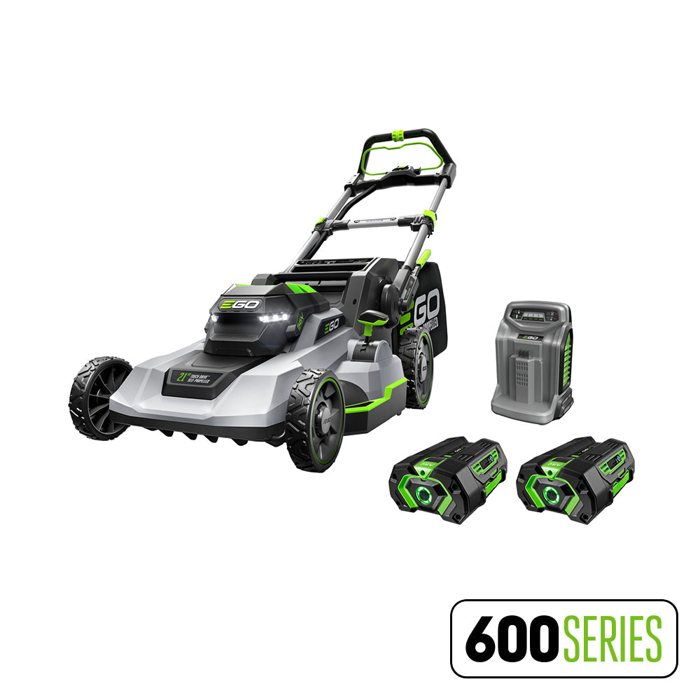 EGO Power+ LM2122SP-2 21” Self-Propelled Mower with Touch Drive™ with 2 x 4.0Ah Batteries and 550W Rapid Charger EGO Power+