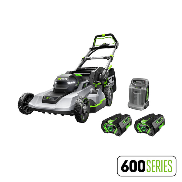 EGO Power+ LM2122SP-2 21” Self-Propelled Mower with Touch Drive™ with 2 x 4.0Ah Batteries and 550W Rapid Charger EGO Power+