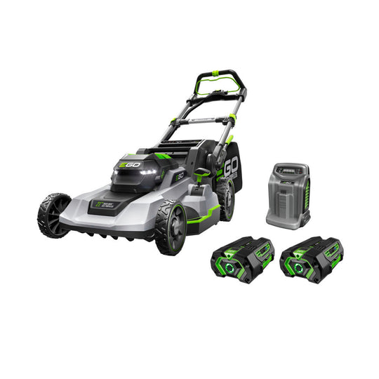 EGO Power+ LM2122SP-2 21” Self-Propelled Mower with Touch Drive™ with 2 x 4.0Ah Batteries and 550W Rapid Charger EGO Power+