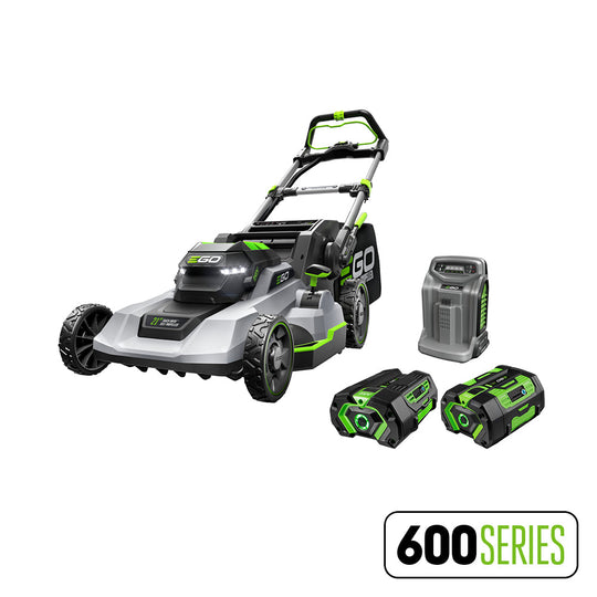 EGO Power+ LM2123SP-2 21” Self-Propelled Mower with Touch Drive™ with 4.0Ah + 6.0Ah Batteries and 550W Rapid Charger EGO Power+
