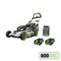 EGO Power+ LM2132SP-2 21" Select Cut™ Mower with Touch Drive™ Self Propelled Technology with 2 x 4.0Ah Batteries and 550W Rapid Charger EGO Power+
