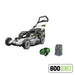 EGO Power+ LM2135  21" Select Cut Push Lawn Mower with 7.5Ah Battery and 550W Rapid Charger EGO Power+