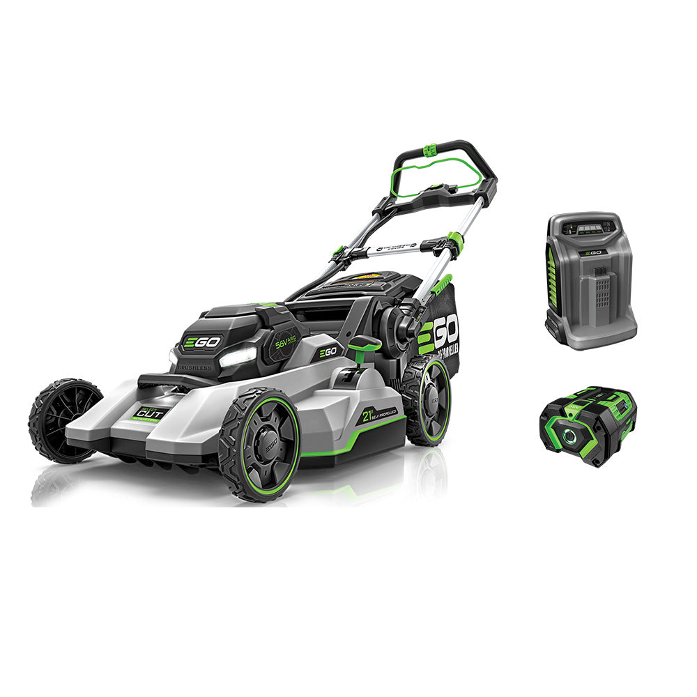 EGO Power+ LM2135SP Select Cut (Dual Blade) Self Propelled Lawn Mower with 7.5AH Battery and Charger EGO Power+