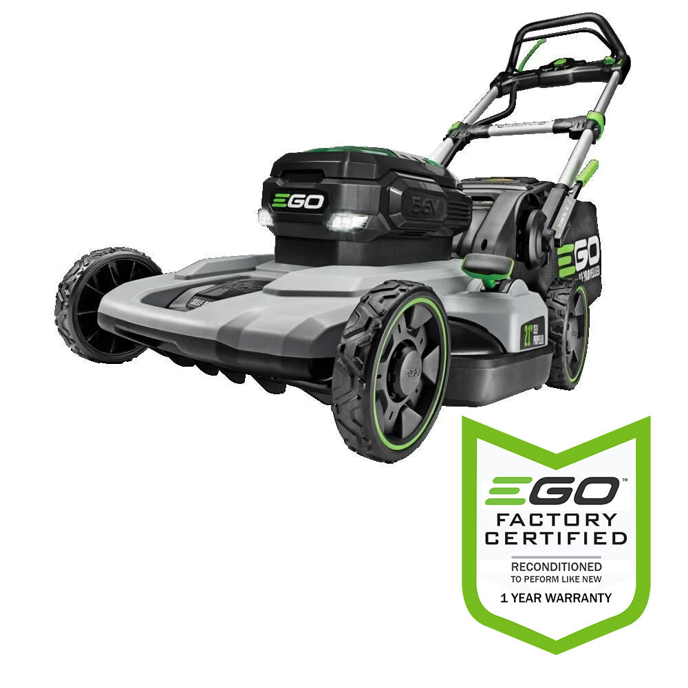 EGO Power+ LM2140SP-FC 21" 56-Volt Lithium-Ion Cordless Electric Dual-Port Walk Behind Self Propelled Lawn Mower - Reconditioned EGO Power+