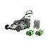 EGO Power+ LM2156SP-2  21" Select Cut Self Propelled Lawn Mower with (2) 10Ah Batteries and 700W Turbo Charger EGO Power+