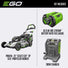 EGO Power+ LM2156SP 21" Select Cut Flagship Self Propelled Lawn Mower with 10.0AH Battery and 700W Charger EGO Power+